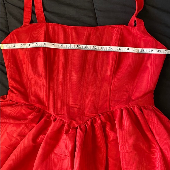 #DK138 - NWT Dolls Kill Sugar Thrillz Corset Red Dress - 2X - Picture 7 of 9